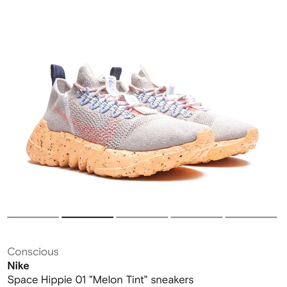 NIKE Space Hippie 01 Melon Tint Aquamarine